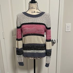 Multicolor striped sweater
